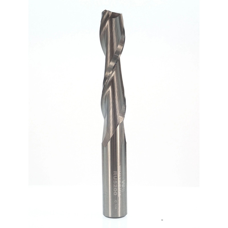 Upcut Spiral Router Bit - 1/2" SH - Flutes:Double Flute - Diameter:1/2" - Cutting Length:2"
